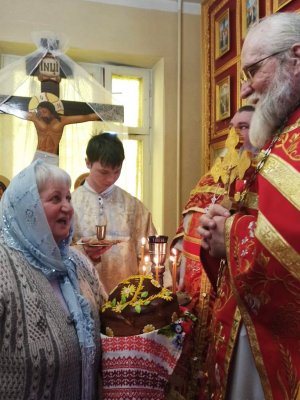 Престольний празник зустрів Свято-Георгіївський храм м. Бердичева Престольний празник зустрів Свято-Георгіївський храм м. Бердичева