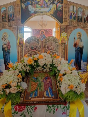Парафія Свято-Петропавлівського храму села Рея відзначила престольне свято Парафія Свято-Петропавлівського храму села Рея відзначила престольне свято